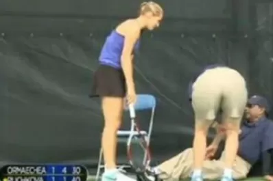 Descargó su furia contra un juez y quedó descalificada