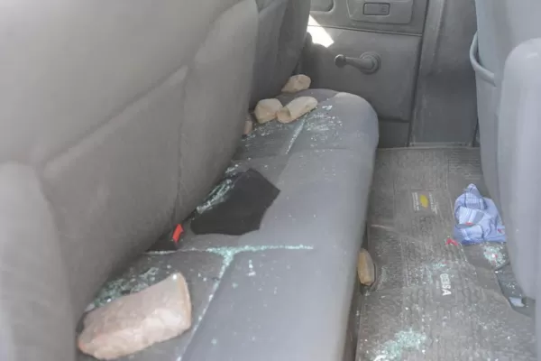 Nos querían prender fuego en la camioneta