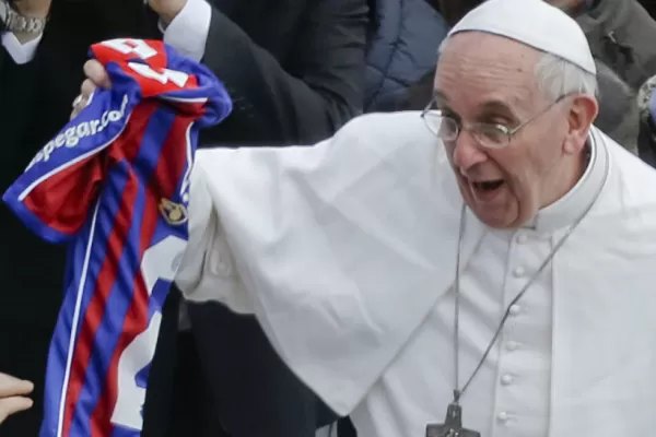 El Papa Francisco no irá al partido contra la selección de Italia