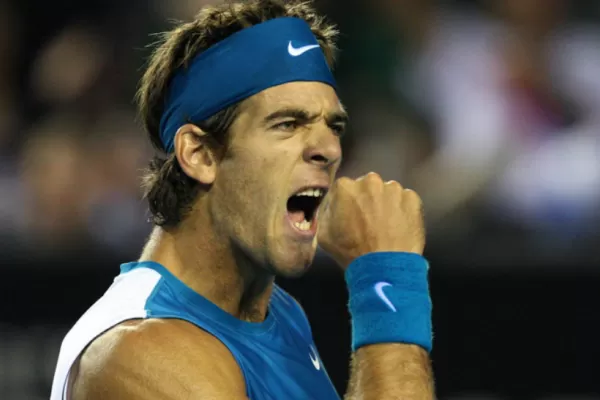 Del Potro ganó dos partidos en un día