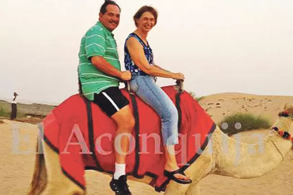 Los riesgos de montar un camello en Dubai