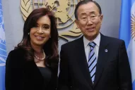 Cristina llegó a Nueva York y se reunirá con Ban Ki-moon