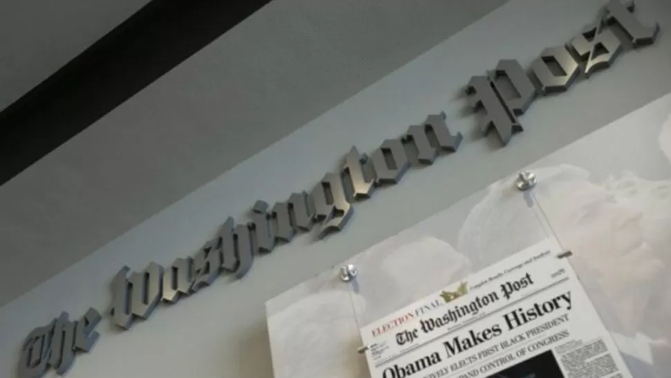 EN CRISIS. El Washington Post debió vender su periódico  por las dificultades económicas. FOTO TOMADA DE WEB