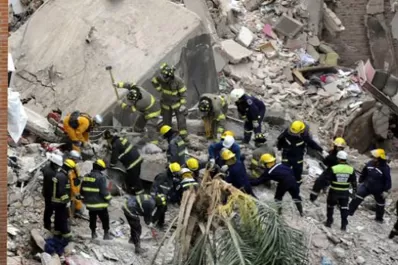 Hallan otro cadáver y suman 11 los muertos tras explosión en el edificio de Rosario