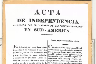 En quichua y aymará