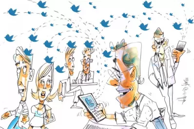 Los precandidatos improvisaron la campaña en las redes sociales