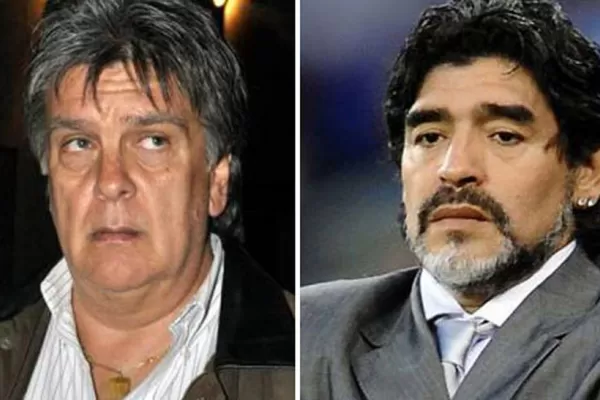 Reunión hombre a hombre entre Ventura y Maradona