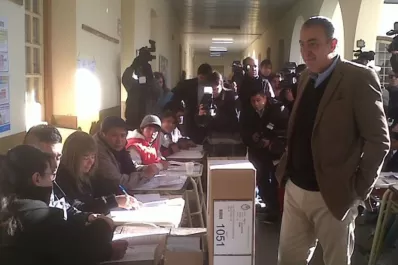 Salta: Pocos votantes en un mañana helada