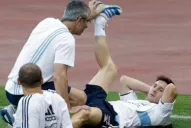 Messi, en duda ante Italia, trabajó diferenciado