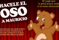 El oso a Macri ya tiene su juego en la web