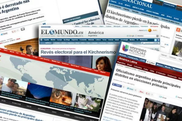 Las PASO en los medios del mundo