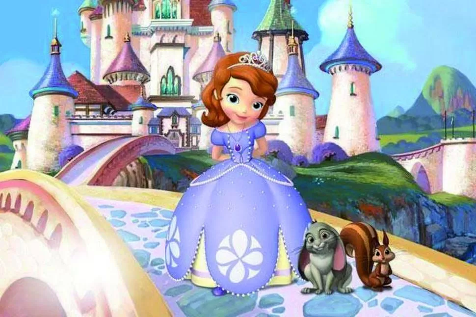 LAS NENAS, FELICES. Los nuevos capítulos de Princesita Sofía se estrenarán el mes que viene por Disney Junior.   