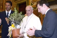 El Papa recibió a la Selección