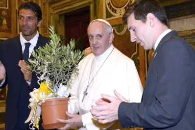 El Papa recibió a la Selección