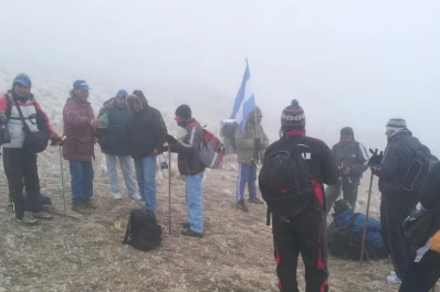 Fieles de San Roque, de Tafí del Valle, desafían a la montaña para cumplir una promesa