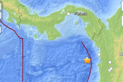 Un fuerte sismo hizo temblar al Pacífico colombiano