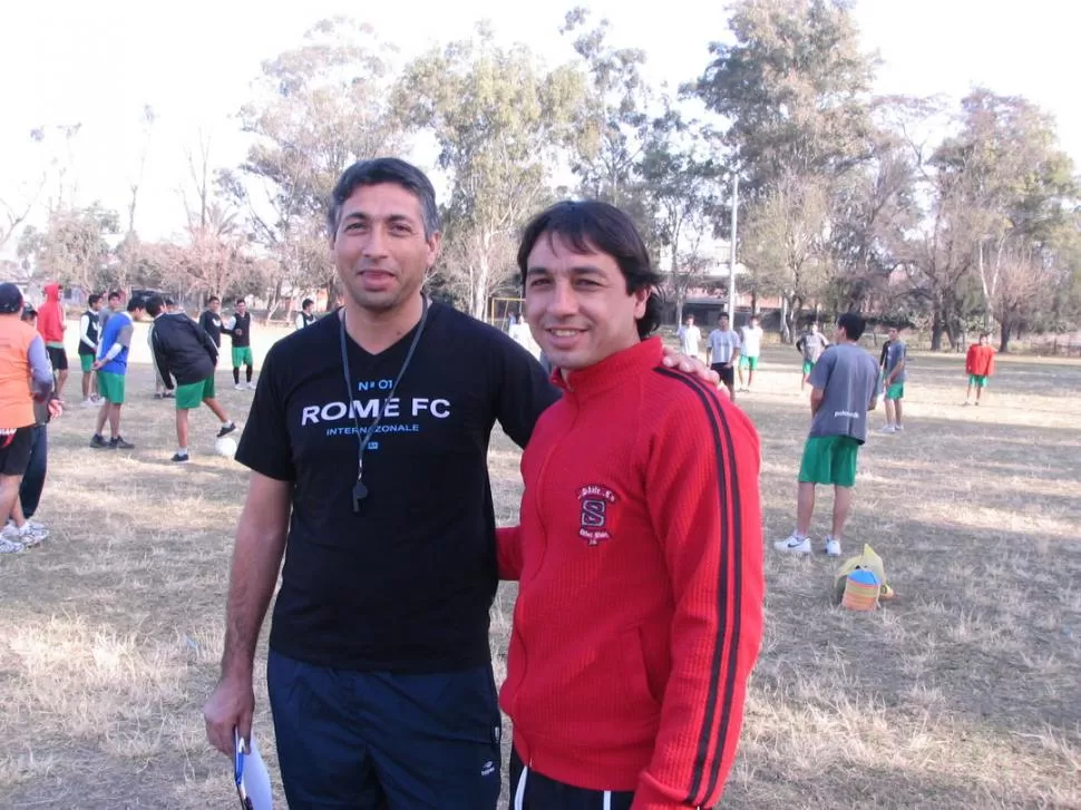 UNIDOS POR CONCEPCIÓN FC. Mauricio y Gustavo García estarán juntos en el cuervo, uno como DT y el otro como jugador. 