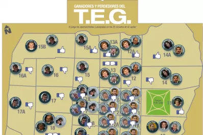 El oficialismo perdió en más de la mitad de los circuitos