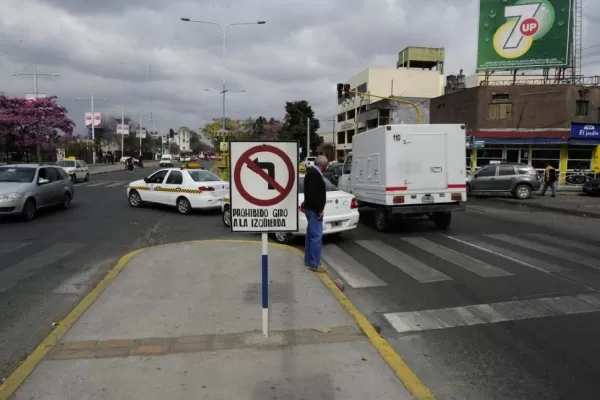 En la Avellaneda ya no se podrá girar a la izquierda