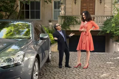 Francella mide 1,35, pero nunca se achica