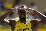 Bolt se paseó en la pista de Moscú