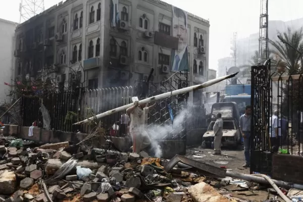 La violencia en Egipto provoca miles de heridos y 578 muertos