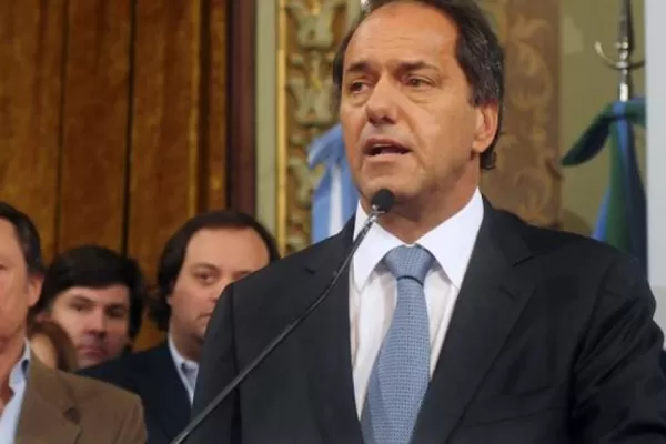 Scioli: Vamos a corregir lo que haya que corregir