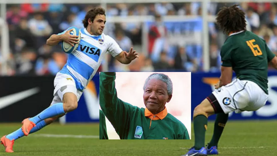 PRESENCIA ARGENTINA. Los Pumas, con el tucumano Nicolás Sánchez, estarán presentes en Sudáfrica en el partido en homenaje a Nelson Mandela. 