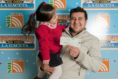 Gracias al premio de los Números de Oro ya sueña con la casa propia