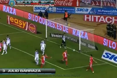 Argentinos dio la sorpresa y goleó a San Lorenzo