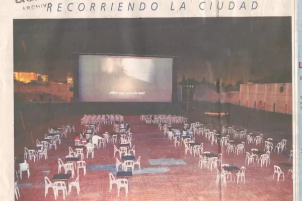 El cine de la pantalla más Monumental de Sudamérica funcionó al aire libre por 25 años