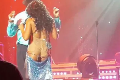 El descuido hot de Toni Braxton