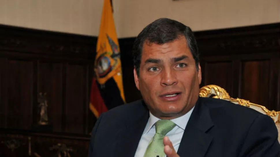 TENSIÓN. La extracción de petróleo enfrentó a Correa con grupos ecologistas. FOTO TOMADA DE PERIODICODIGITAL.MX