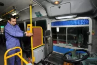El sábado se podrá viajar en colectivo con tarjeta magnética
