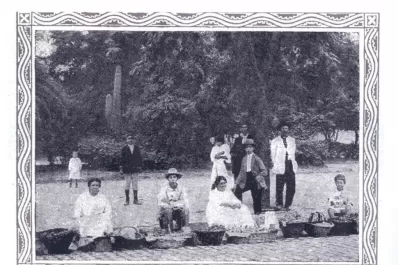 La plaza Alberdi, en 1920