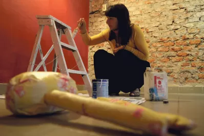 Arte textil: Siete mujeres dejaron el cincel y los pinceles por las agujas