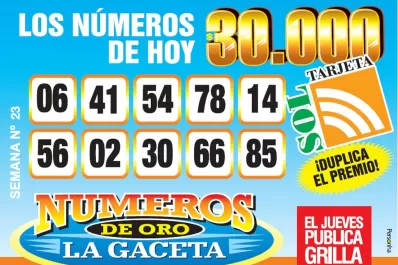 Los Números de Oro de LA GACETA