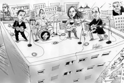 Los músicos de José se ponen colorados