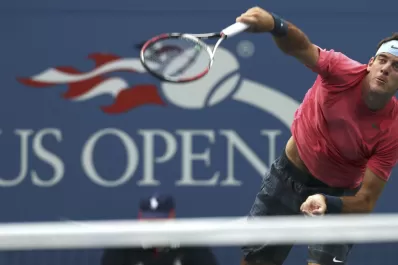 Del Potro debutó con un triunfo en el US Open