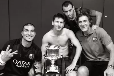 Leo siempre festeja doble