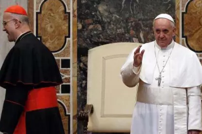 El Papa reemplazará a Tarcisio Bertone, el influyente secretario de Estado del Vaticano