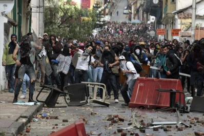 Santos dispuso militarizar Bogotá para evitar desmanes