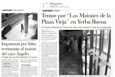 Hace una semana fueron noticia por los robos a los comercios