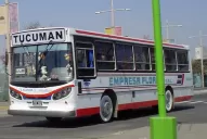 Sin servicio de colectivos de la empresa Florida por una protesta de choferes