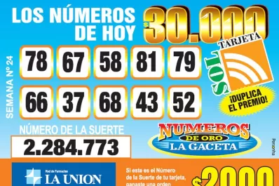 Los Números de Oro de LA GACETA