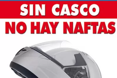 Entre Ríos: Sin casco, no hay nafta