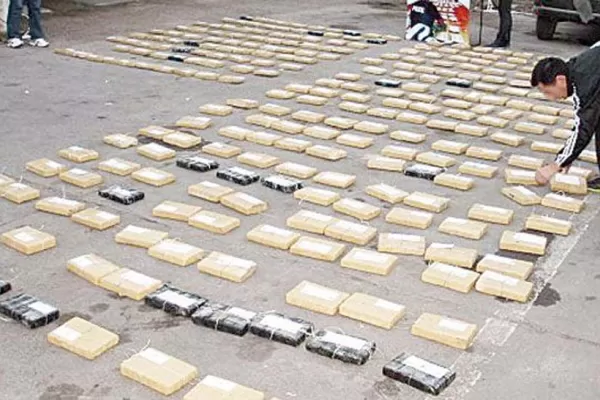 Secuestran en Córdoba 427 kilos de marihuana proveniente de Santiago del Estero