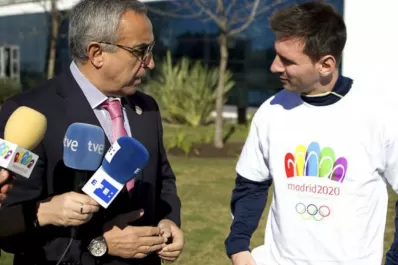 Messi dio su apoyo a la candidatura de Madrid 2020