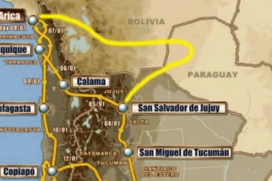 Relevaron posibles rutas del Dakar 2014