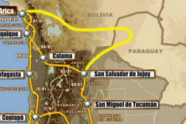 Relevaron posibles rutas del Dakar 2014